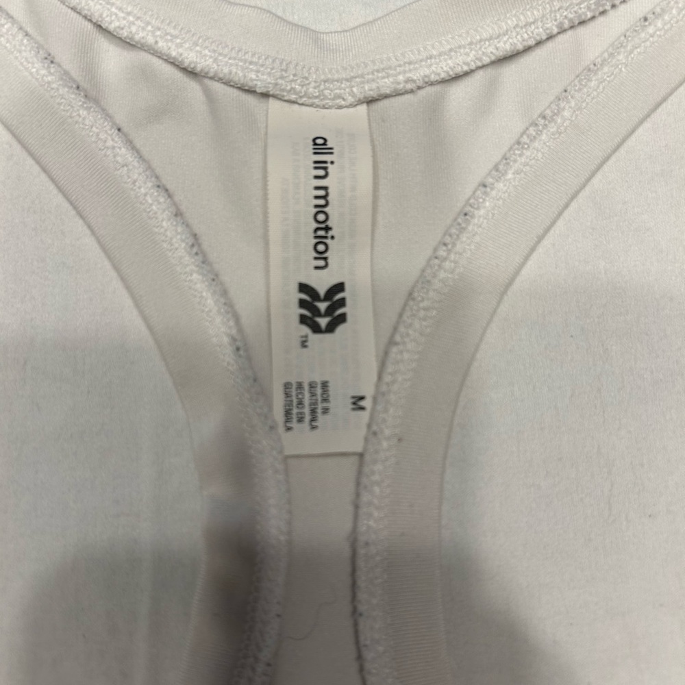 All in Motion Ivory Racerback Tank - Picture 3 of 8